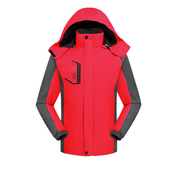 Premium Fleece-Lined Unisex Outdoor Jacket in Vibrant Colors & Various Sizes - All Weather, Comfortable & Versatile - Value for Money Option