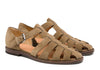 Men's Breathable Leisure Pump Beach Shoes - Extra Comfort, Large Size in Frosted Khaki