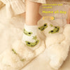 Women's Cozy Mink Fur Cartoon Animal Sleep Socks in Various Designs