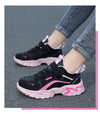 Waterproof Unisex Kids' Leather Casual Sneakers - Pink or Black, Velcro Fastening, All-Season Wear & Grip, Breathable & Lightweight.