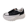 Trendy Korean Style Lightweight Running Shoes in Black, White, and Red - Women's Footwear for Sports or Casual Outings