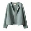 Chic Cardigan Top in Matcha, Loose Fit Cotton Coat