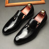 Elegant Cowhide Leather Wedding Formal Shoes Black Red Men's Work Business Size 37-45 Comfort Stylish Durable