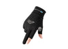 Unisex Half-Finger Cycling Gloves with Touchscreen - Sun Protection, Non-slip Grip - Polyester Fabric - Variety of Colors - Sizes S, M, L - Summer Gear