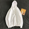 Cozy Fleece-Lined Hooded Sweater in Solid Colors