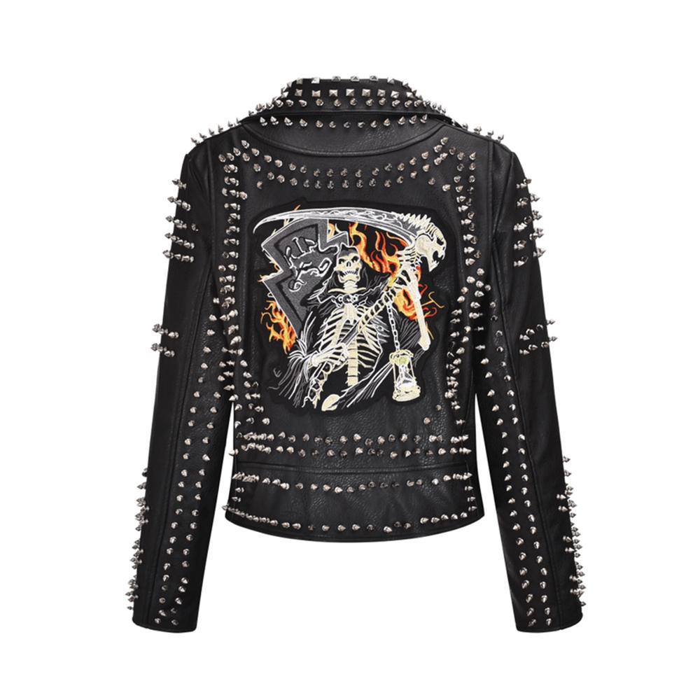 Rock Heavy Studs Stylish Punk Jacket