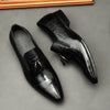 Elegant Leather Men's Dress Shoes - Sophisticated Style & Comfort