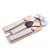 Polka Dot Kids' Bow Tie & Suspenders Set - Trendy, Unisex, Chic Accessories in Durable Polyester