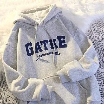 Japanese-inspired Couple's Loose-Fit Casual Jacket with Wool-Lined Design