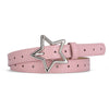 Women's Slim Star-Buckle Belt for Dresses & Jeans in Diverse Colors