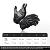 High-Quality Carbon Fiber Motorcycle Gloves in Lucent White color - Impact Resistant - Ant-King Collection - Size S to 2XL