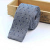 Classy Striped Knitted Tie for Men - Slim & Elegant