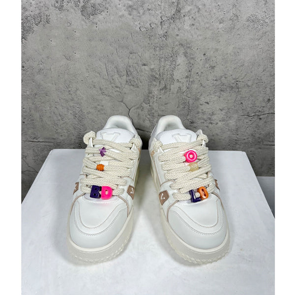 Unisex Casual Sports Shoes with Thick Soles, Waterproof & Non-Slip Design, Comfortable Footwear, Stylish & Wear-Resistant.