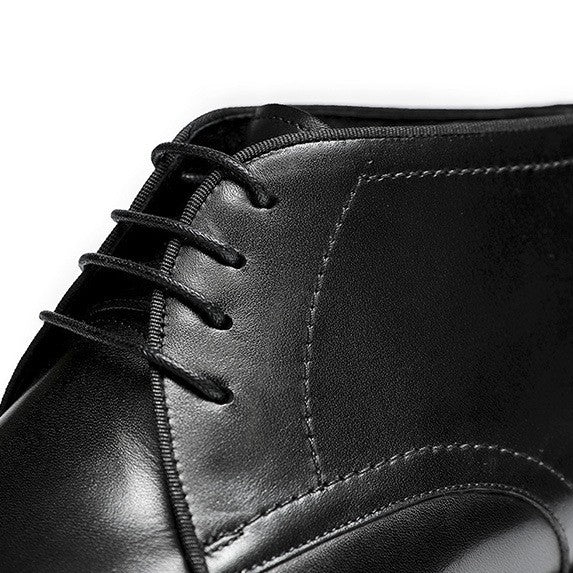 Men's Stylish Leather Martin Boots for Fall & Winter - Black & Brown Business Casual Footwear