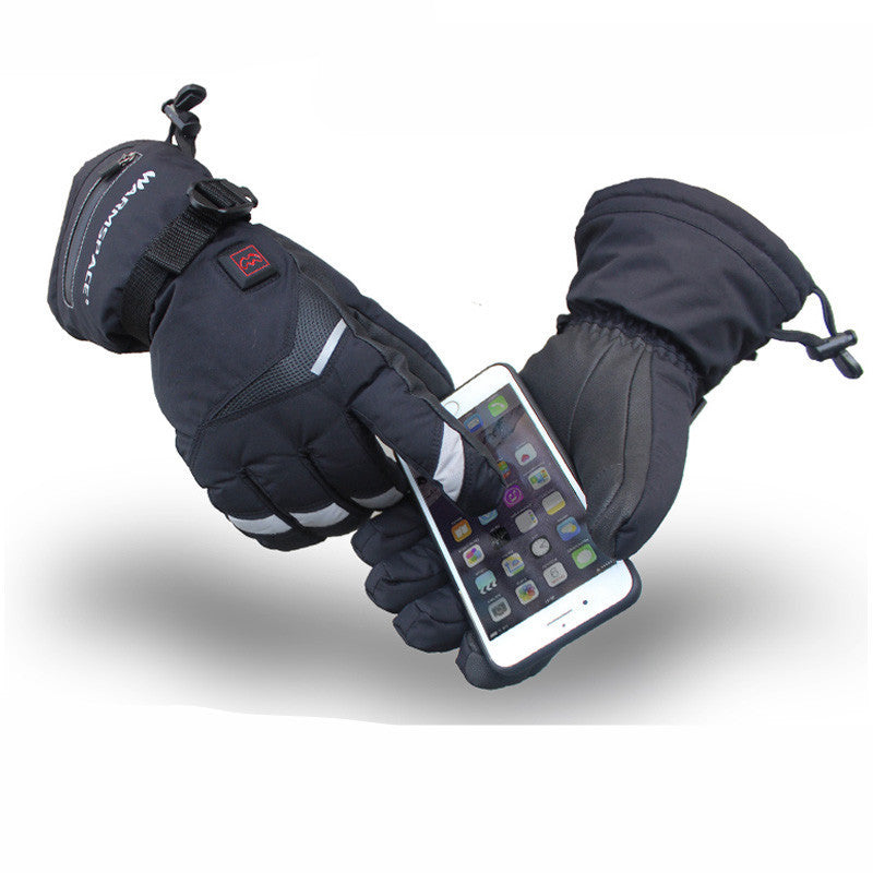 Smart lithium battery electric heating gloves