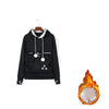 Women's Stylish Pet Pocket Hoodie Sweatshirt for Cat Lovers