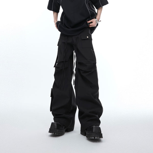 Casual Duo-Outfit Hooded T-Shirt & Cargo Pants Set - Summer Fashion and Comfort.