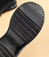 Women's Black Air Cushion Height Increasing Sports Shoes - Mesh Upper, Wedge Heels, Lace-up Design - Sizes 35-40