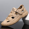 Breathable Anti-Slip Men's Mesh Sandals in Multiple Colors, sizes 39-44, Velcro Closure, Durable Rubber Sole