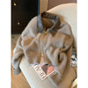 Cozy Style Elegant Cardigan in Red, Brown, Apricot, and Black - Women's Polyester Sweater S-2XL