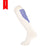 Breathable Men's Soccer Socks - Thin High-Cylinder Training Sports in Red and White stripes.