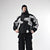 Stylish Double Layer Cashew Flower Jacket with Hood - Jacquard Pattern, Loose Fit, Full Sleeves - Women's Winter Outerwear.