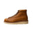 Elite Men's Vintage Leather Boots by Goodyear Craft, Round Toe Design, Light Brown Lye Pattern, Unisex. Walk in Style with Quality Footwear.