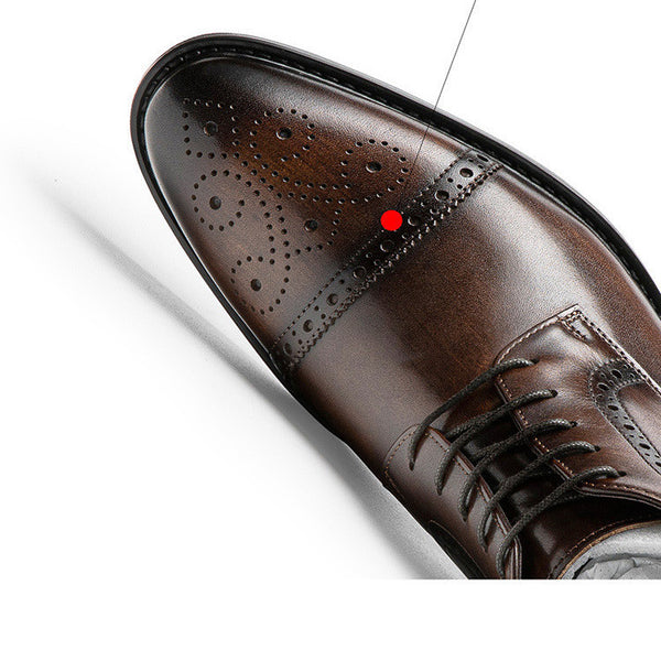 Men's Leather Chelsea Boots for Business Attire, Martin Design, Breathable & Anti-Skid, Warm & Comfortable, Sizes 37-44