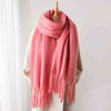 Women's Cashmere Winter Scarf for Style & Warmth