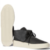 Trendy High-Top Men's Shoes, Black Leather, Breathable, Comfortable Flat Heel, Board Shoes, Men's Fashion - 38 to 45 Sizes
