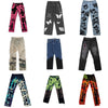 Classic Slim-fit Men's Designer Jeans in Mixed Colors - High-Definition Prints, Unique Pleat Patterns - Men's Fashion Bulk Deal.