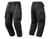 Men's Waterproof Black Cargo Pants for Outdoor Adventures - Versatile, Durable, and Functional - Sizes M to XXL.