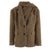 Elegant Woolen Women's Jacket with Detachable Scarf Collar, Sophisticated Winter Coat