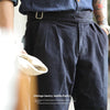 Classic Men's Corduroy Pants in Navy Blue and Khaki, Mid-Waist Zip Placket Trousers, Autumn Fashion, Cotton Blend, Slight Stretch, Variety of Sizes.