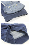Vintage Style Washed Denim Men's Casual Shorts, Light Blue Free Fit Fashion, Cotton Loose Shorts - M to 2XL Sizes