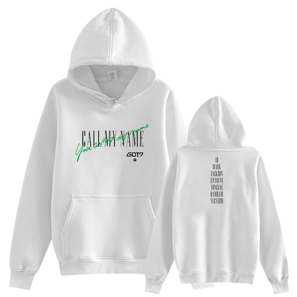 Cozy Cotton GOT7 Pullover Hoodie from Band Merch Collection