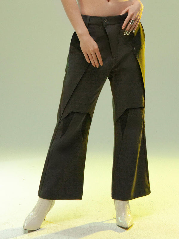 Trendy Unisex Double-layer Suit Pants | High-quality Stretch Material with Comfort Fit | Minimalist Design | Autumn Fashion Style