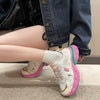 Stylish Women's Mesh Sneakers, Black or Pink, Sporty Design for Women, All Seasons, Casual & Sporty Wear