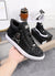 High-Top Genuine Leather Men's Shoes with Skeleton Detailing, Breathable & Stylish Design - Size 38 to 44