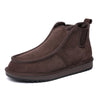 Cozy Snow-Ready Cotton Shoes with Enhanced Grip in Black - Warm, Wool-Lined Winter Footwear for Men & Women