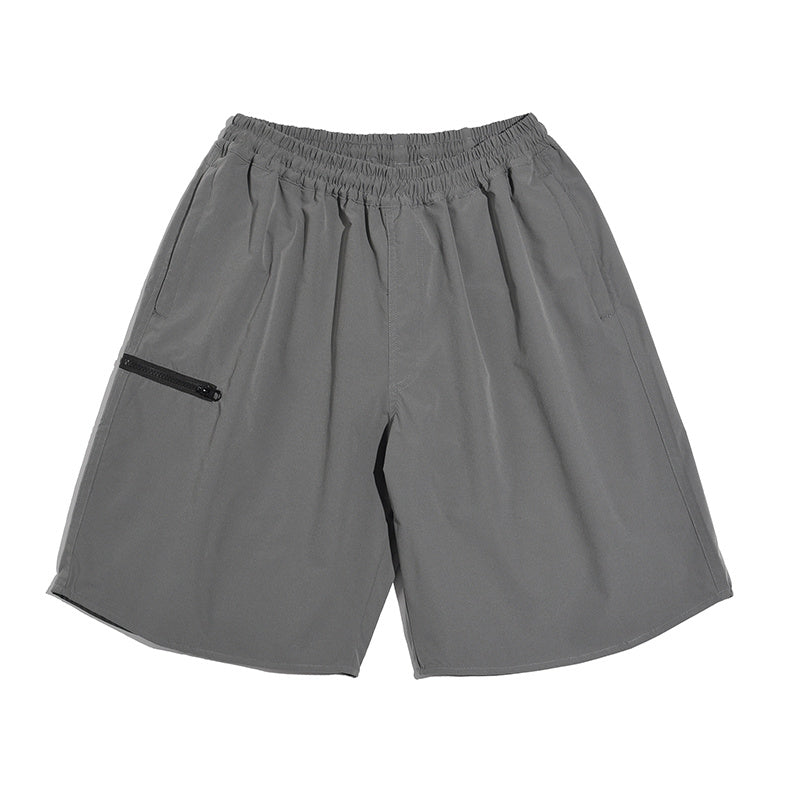 High Street Trendy Brand Solid Color Simple All-match Men's Shorts