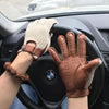 Unisex Split-Finger Crochet Sports Gloves for Pilots - Breathable, Stylish, Touch Screen Compatible. Available in Various Colors.
