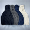 Unisex Plush Hooded Pullover in Dark Gray - Cozy Winter Wear