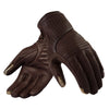 Premium Retro Leather Motorcycle Riding Gloves in Yellow, Black, and Brown for maximum grip and style - Fall-proof and waterproof.