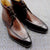 Handcrafted Men's Leather Boots with Durable Cowhide Soles & Custom Colors