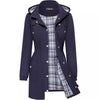 Stylish Women's Anorak in Wine Red - Windproof & Rainproof, Japanese & Korean Style Coat - XS to XXL Sizes