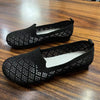Breathable Mesh Flyknit Slip-On Women's Sneakers - Black, Gray, Beige