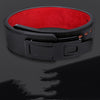 Premium Fitness Waist Belt with Genuine Cowhide - Black Buckle - Bodybuilding & Sports Protection. Fitness Equipment Essential.