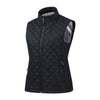 Heated Women's Vest with Smart Charging and Insulation, Black or Khaki, Nylon, Sizes M-6XL