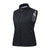Heated Women's Vest with Smart Charging and Insulation, Black or Khaki, Nylon, Sizes M-6XL